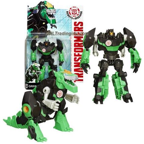 Product Features - Includes: Autobot GRIMLOCK figure (Beast Mode: T-Rex ...