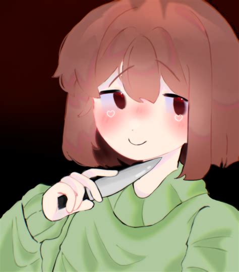 Chara fanart made by me. : r/Undertale