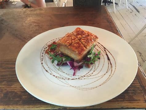 Try Our Starter Pork Belly Next Market Café Restaurant