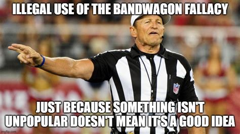 Logical Fallacy Referee Imgflip