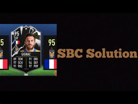 Pack Opener For Fut 21 Gignac SBC Solution YouTube