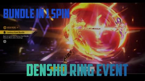 Free Fire New Densho Ring Event I How To Get Bundle In Spin Tricks I