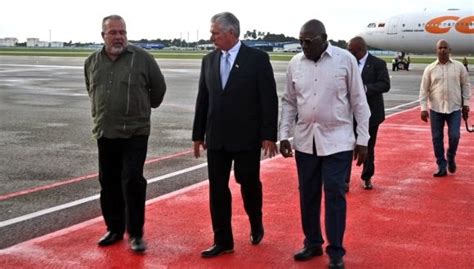 Llega D Az Canel A Cuba Tras Concluir Gira Por Frica Embajadas Y