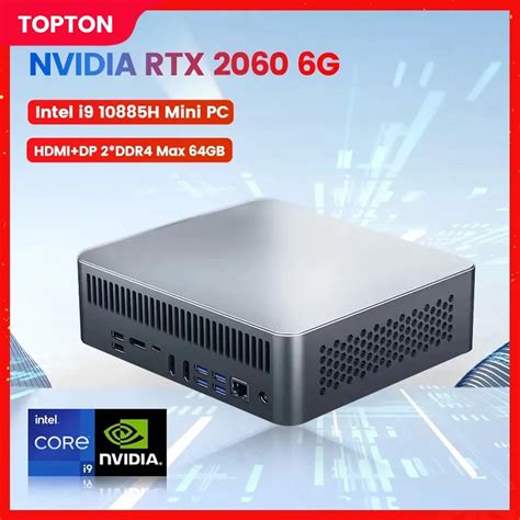 Topton Gaming PC Intel I9 10885H I7 10870H Mini PC NVIDIA RTX