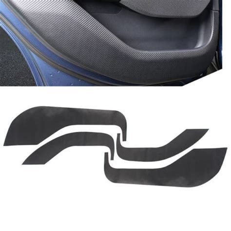 X Car Door Anti Kick Pad Protection Cover Trims For Ford Mustang Mach