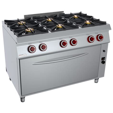 Burners Commercial Gas Stove With Gas Gn Oven