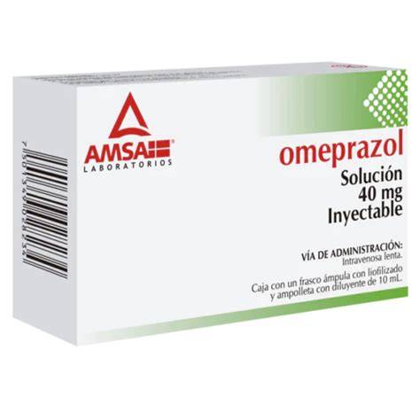 Omeprazol Sol Iny 40 Mg Caja Cfco Amp Cliof Y Amp C10ml Psmutuus