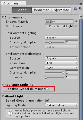 Unity Manual LOD For Baked Lightmaps