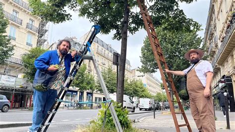 Paris Ils R Coltent Et Vendent Les Produits Cueillis Dans Les Rues De