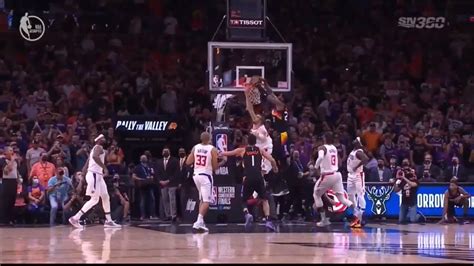 Deandre Ayton Crazy Game Winning Alley Oop Dunk Suns Vs Clippers Game