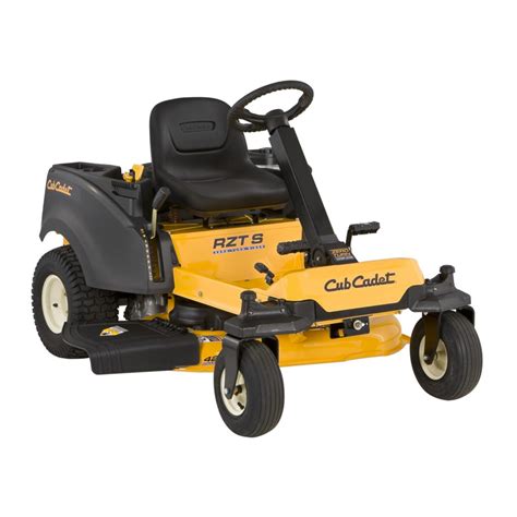 Cub Cadet Rzt S Series Operators Manual Pdf Download Manualslib