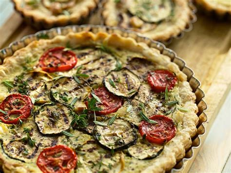 Quiche Tomates Courgettes Thon Au Fromage Blanc Recette De Quiche