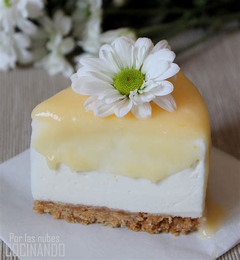 Por Las Nubes Cocinando Cheesecake De Limón Con Lemon Curd