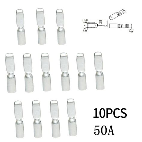 Clavijas Para Conectores Anderson Conectores De 50 Amperios 12AWG 600