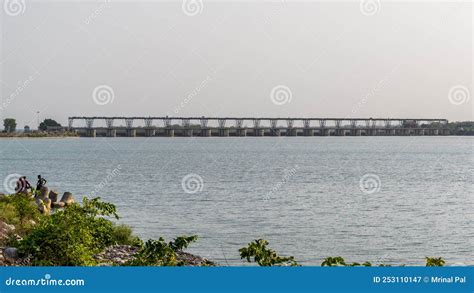 Tanakpur Hydroelectric Project, Tanakpur Dam Stock Image - Image of ...