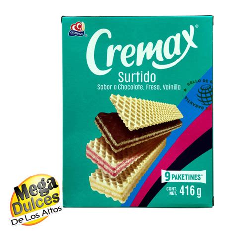 GALLETA CREMAX 416 GR SURTIDA GAMESA MegaDulces