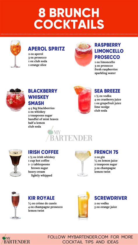 20 Best Brunch Cocktails To Drink Recipe In 2024 Drinks Alcohol