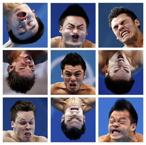 Divers’ faces