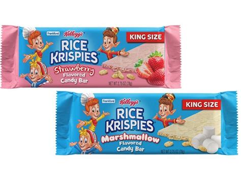 Frankford Candy Introduces New Kellogg’s Rice Krispies Candy Bars R Junkfood