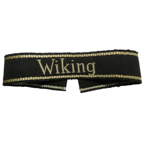 5th SS division Wiking Cuff title. 28 cm