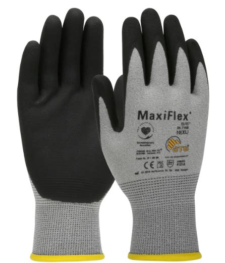 GUANTE DE NYLON ANTIESTATICO ESD MaxiFlex Elite 34 774B REC NITRILO