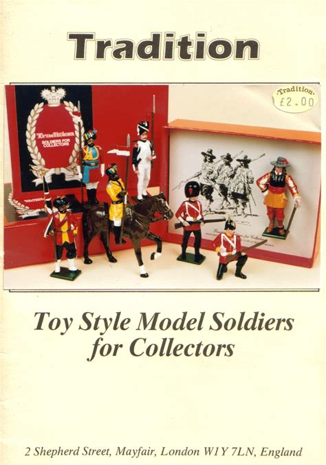 Vintage Lead Toy And Model Soldiers Tradition Of London