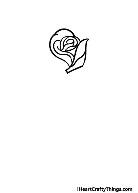 Cartoon Rose Drawing - How To Draw A Cartoon Rose Step By Step