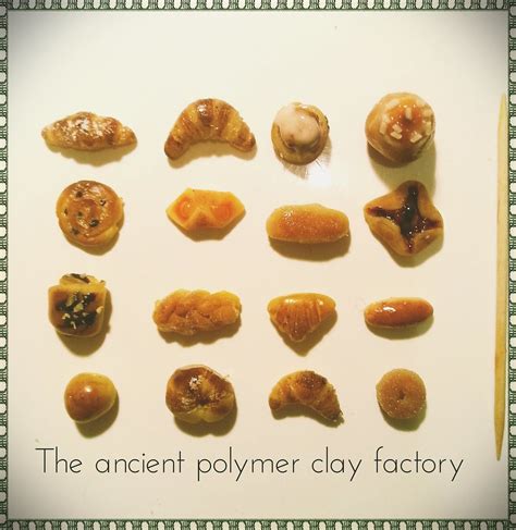 Miniature Viennoiserie The Ancient Polymer Clay Factory Flickr