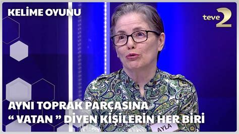 Aynı toprak parçasına vatan diyen kişilerin her biri Kelime Oyunu