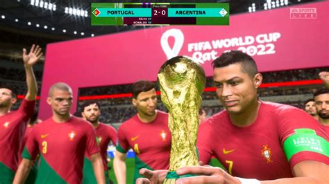 Fifa 23 Brazil Vs Portugal Fifa World Cup Final 2022 Qatar Fifa 23 Pc Next Gen Youtube