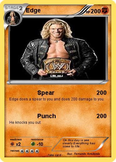 Pok Mon Edge Spear My Pokemon Card