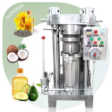 Commercial Hydraulic Olive Avocado Sesame Cocoa Butter Presser Press