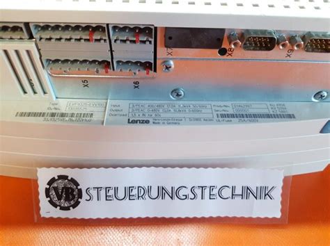 Lenze Frequency Inverter Type EVF9325 EVV100 33 9325VE 7B 72 V100