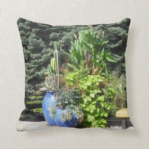 Cactus Flower Decorative Throw Pillows Zazzle