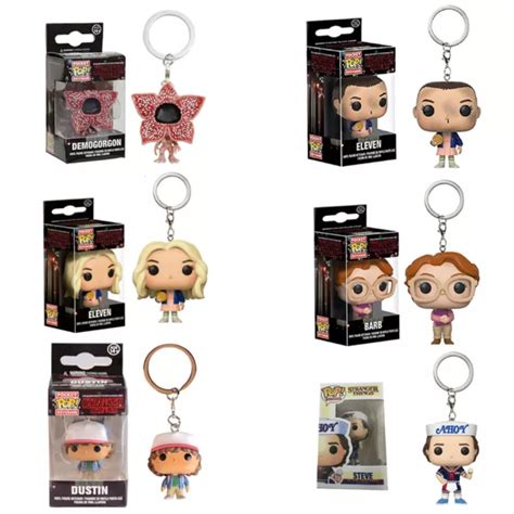 FUNKO POP STRANGER Things Eleven Demogorgon Steve Dustin Barb Pocket