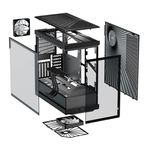 Neweggbusiness Hyte Y Mainstream Vertical Gpu Case Atx Mid Tower