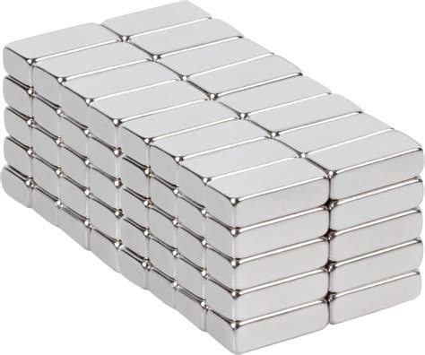 Oceumaoa Pieces X X Mm Rectangle Neodymium Magnets Powerful