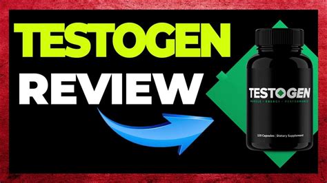 Testogen Review Testogen Results Youtube