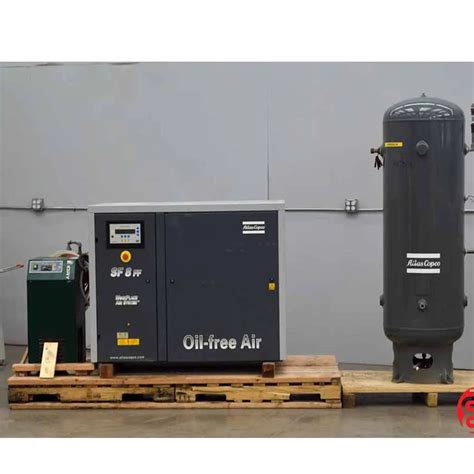 China Supplier Atlas Copco Air Compressor Sf Sf Kw Kw Oil Free