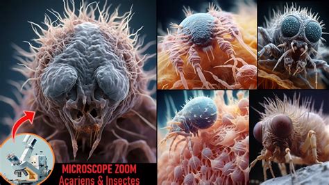 Voir Des Acariens Et Insectes Au Microscope Youtube