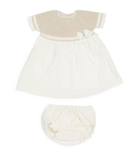 Paz Rodriguez Bow Detail Dress And Bloomers Set Months Harrods Us