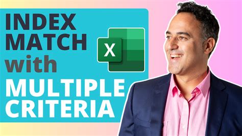 7 Easy Steps To Master INDEX MATCH With Multiple Criteria