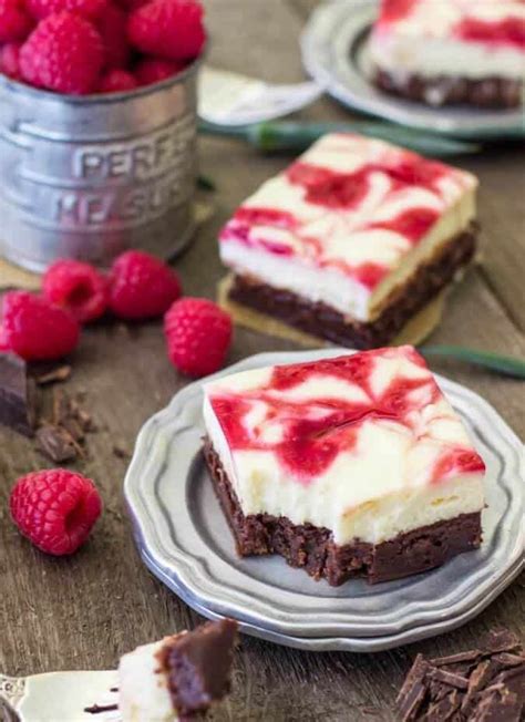 Raspberry Cheesecake Brownies Sugar Spun Run