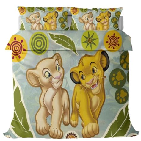 Housse De Couette Le Roi Lion Disney Simba Et Nala Boutique Lion