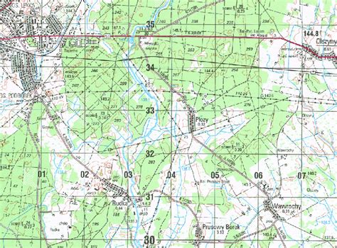 Mapa Topograficzna Mapa