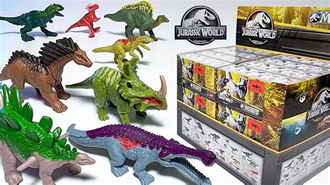 Unboxing New 2023 Mini Toys Jurassic World Blind Box Mini Dinosaurs Youtube