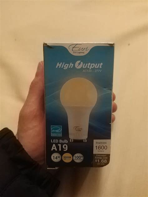 Euri Lighting EA 19 14W1100eGV LED A19 Bulb With GU24 Base 3000K EBay