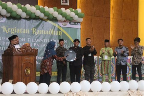 TAHNIAH KEPADA PARA JUARA DALAM MUSABAQOH TILAWATIL QURAN SE PROVINSI