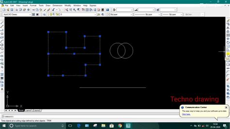 How To Trim And Extend An Object In AutoCad AutoCAD Ke Andar Trim