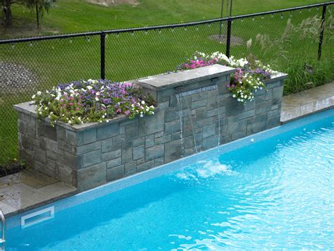 Inground Pool Water Features - Modern - Pool - Toronto - by Pioneer ...